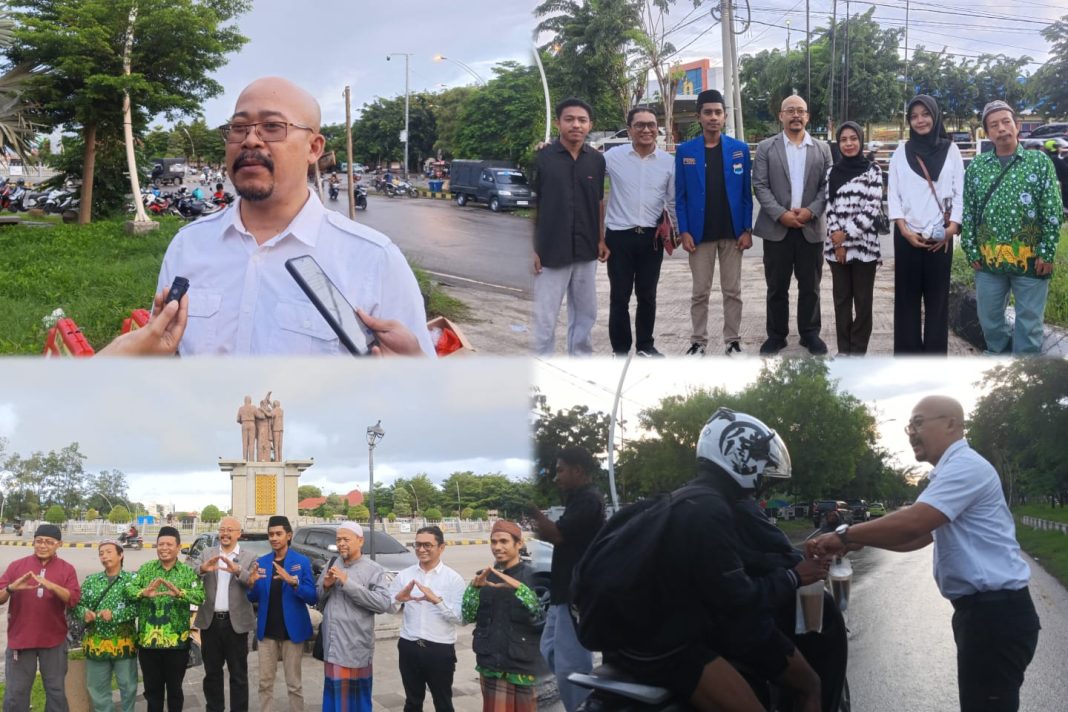 Aksi Ramadan, IAKN Kupang Santuni Duafa dan Bagikan Takjil di Bundaran Tirosa