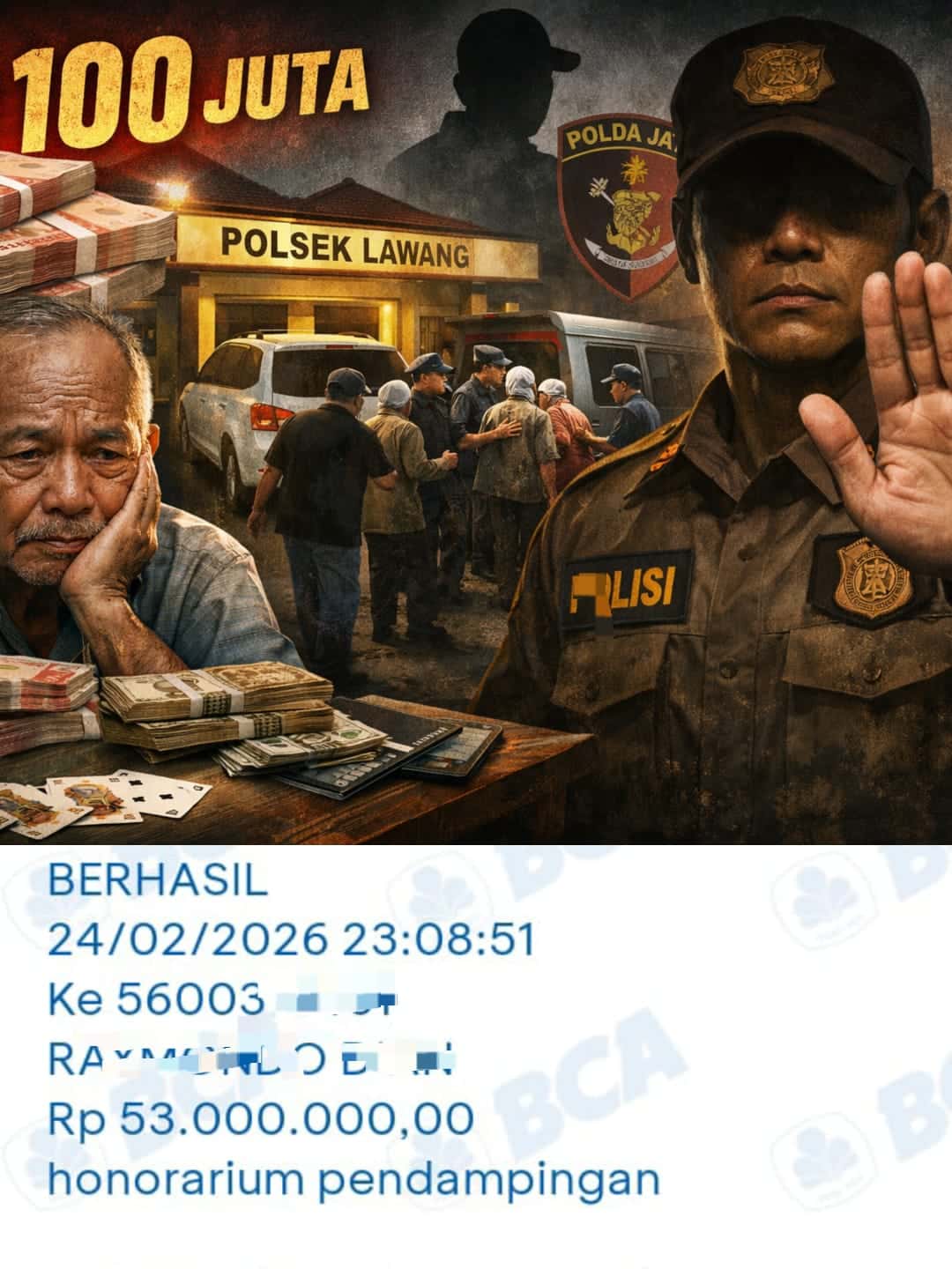 Dibawa, Ditekan, Dibayar? Dugaan ‘Tiket Pulang’ Rp100 Juta untuk 9 Lansia di Balik Senyap nya Aparat