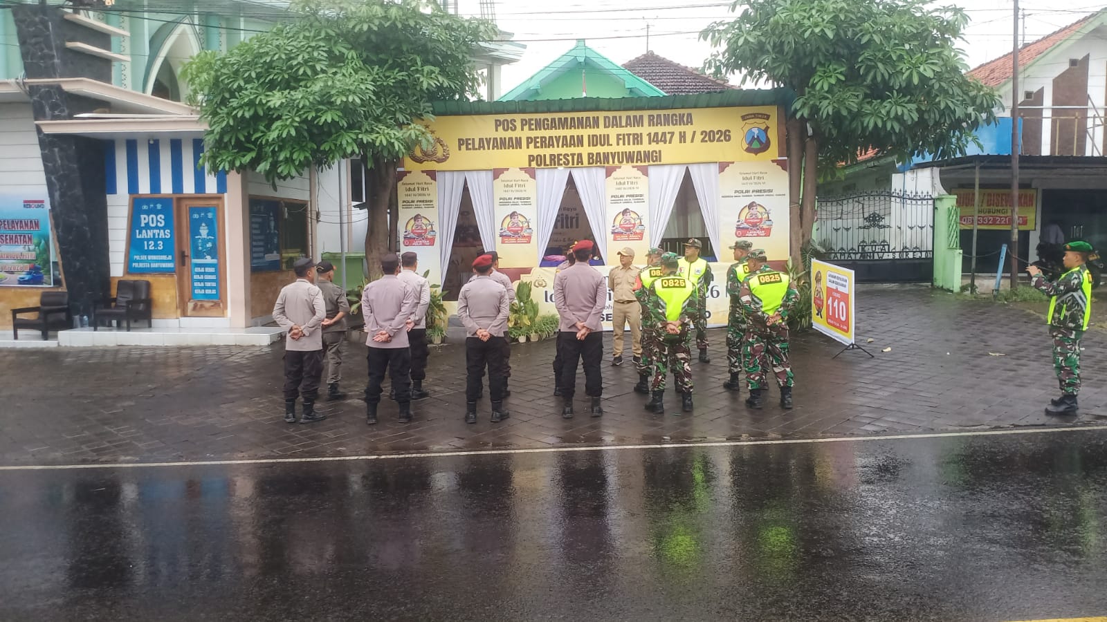 Kapolsek Wongsorejo Tunjukkan Kepemimpinan Tegas dan Responsif Jelang Malam Takbiran