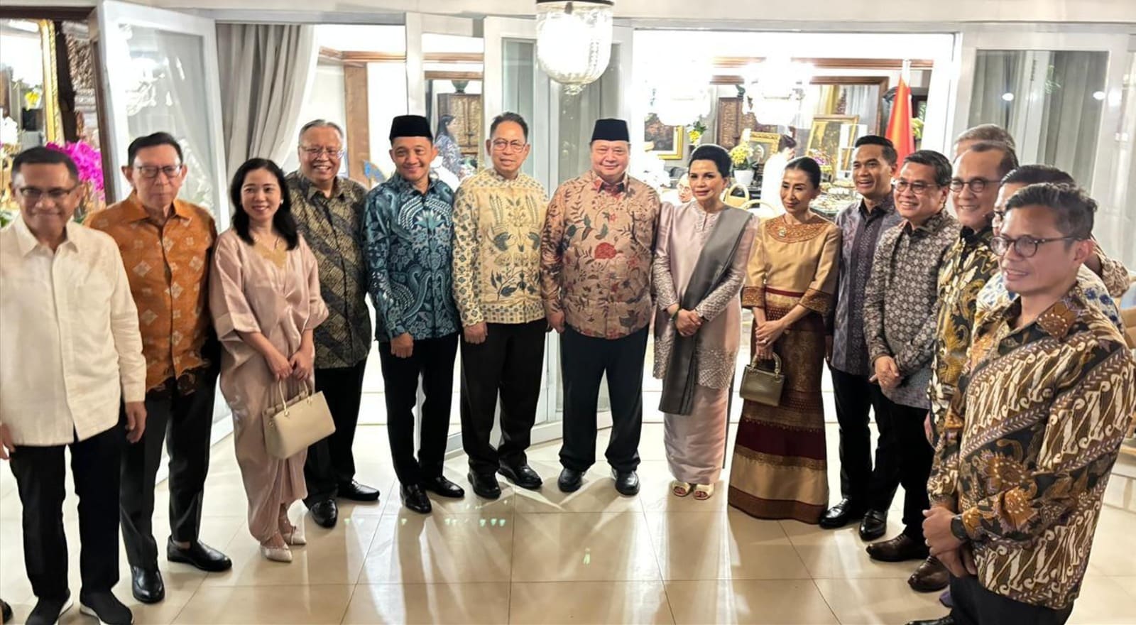 Ketua Umum APTIKNAS sekaligus Ketua Umum APKOMINDO Hadiri Halalbihalal di Rumah Dinas Menko Perekonomian RI