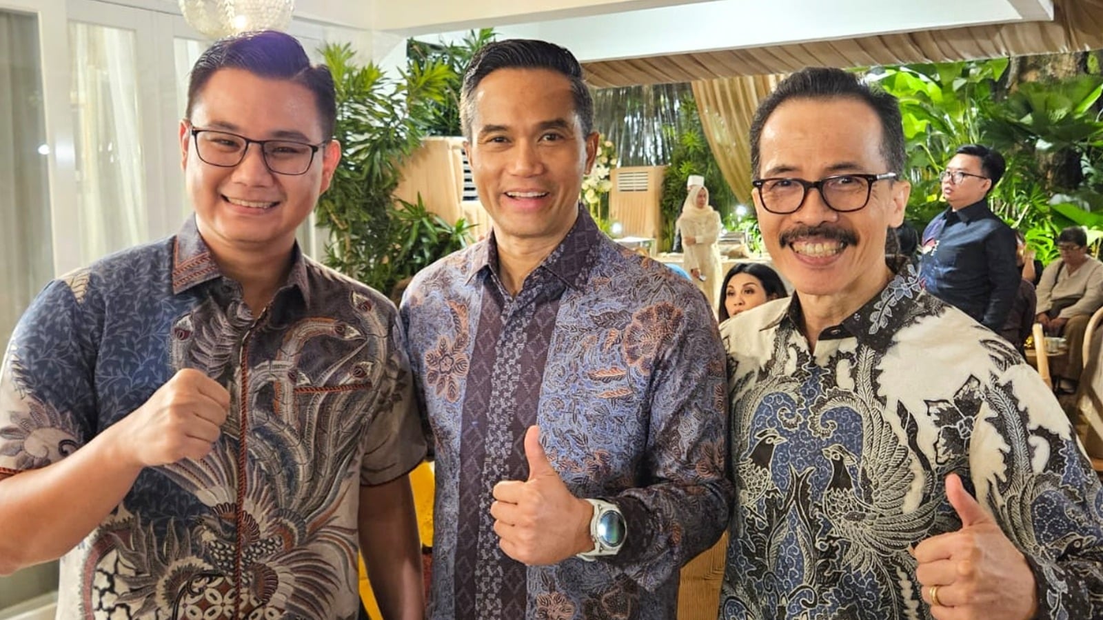 Ketua Umum APTIKNAS sekaligus Ketua Umum APKOMINDO Hadiri Halalbihalal di Rumah Dinas Menko Perekonomian RI