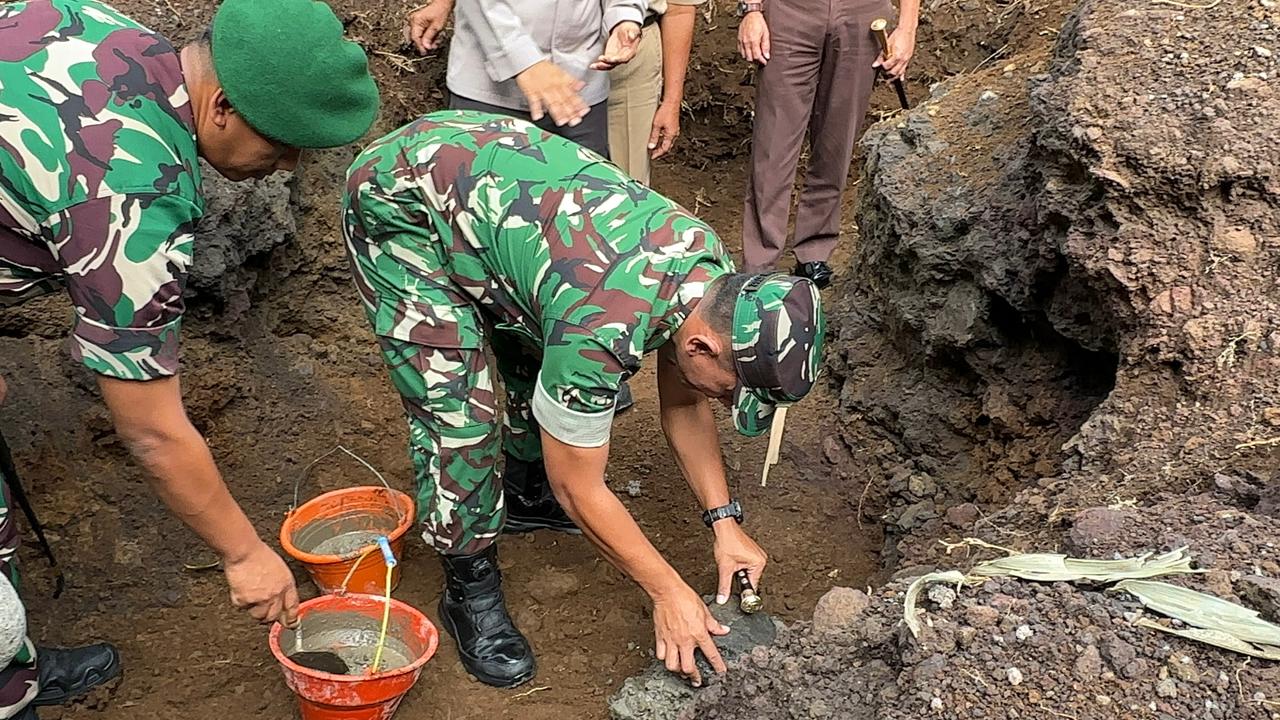 Groundbreaking Jembatan Perintis Garuda Dimulai Serentak, TNI Targetkan Akses Terpencil Terhubung
