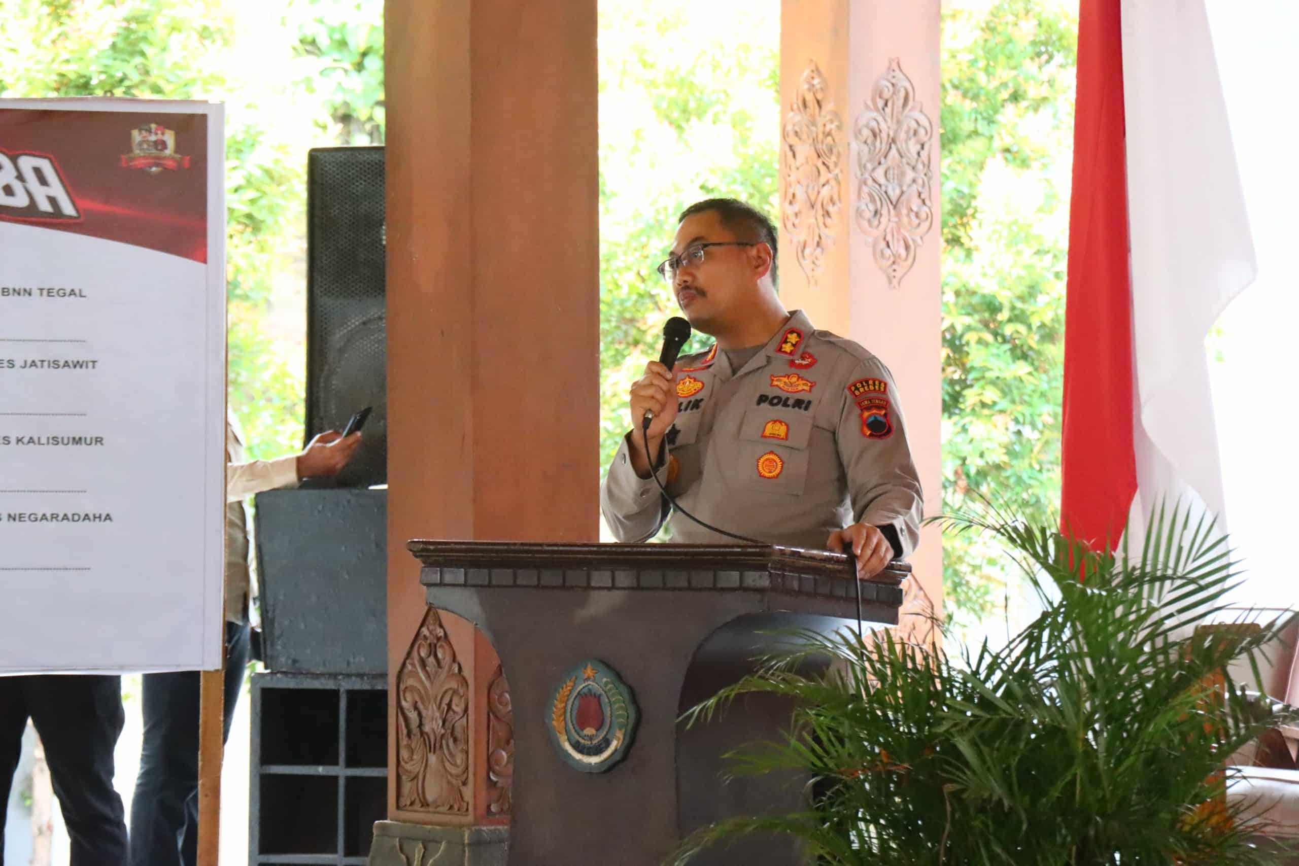Perangi Narkoba, Seluruh Desa di Kecamatan Bumiayu Resmi Dibentuk Menjadi Kampung Tangguh Bersih Narkoba

