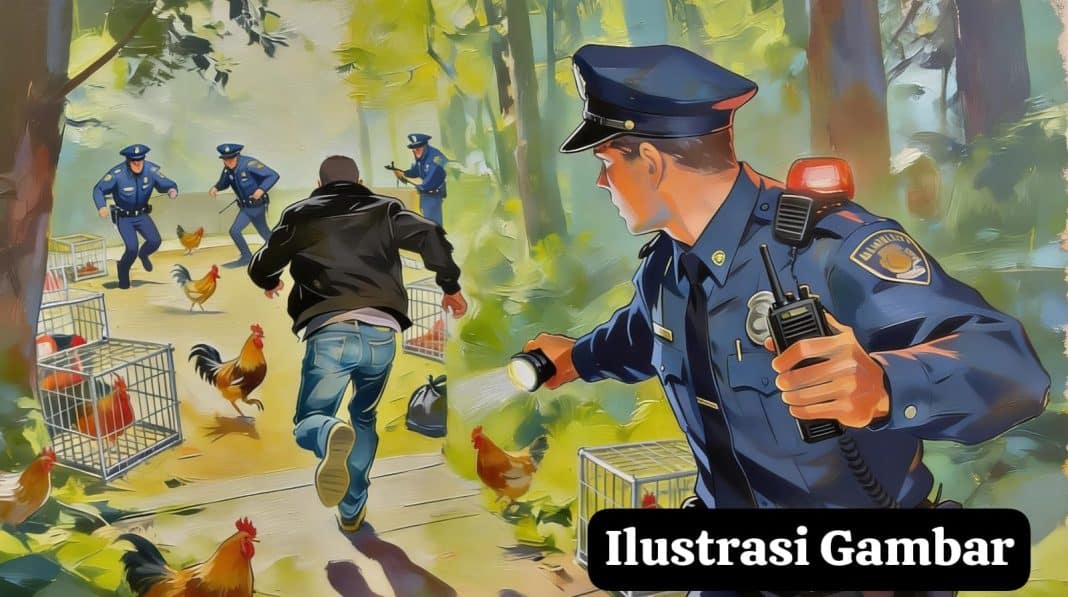 Polisi Datang, Arena Sudah Kosong: Judi Sabung Ayam Wongsorejo Diduga Bocor Lebih Dulu