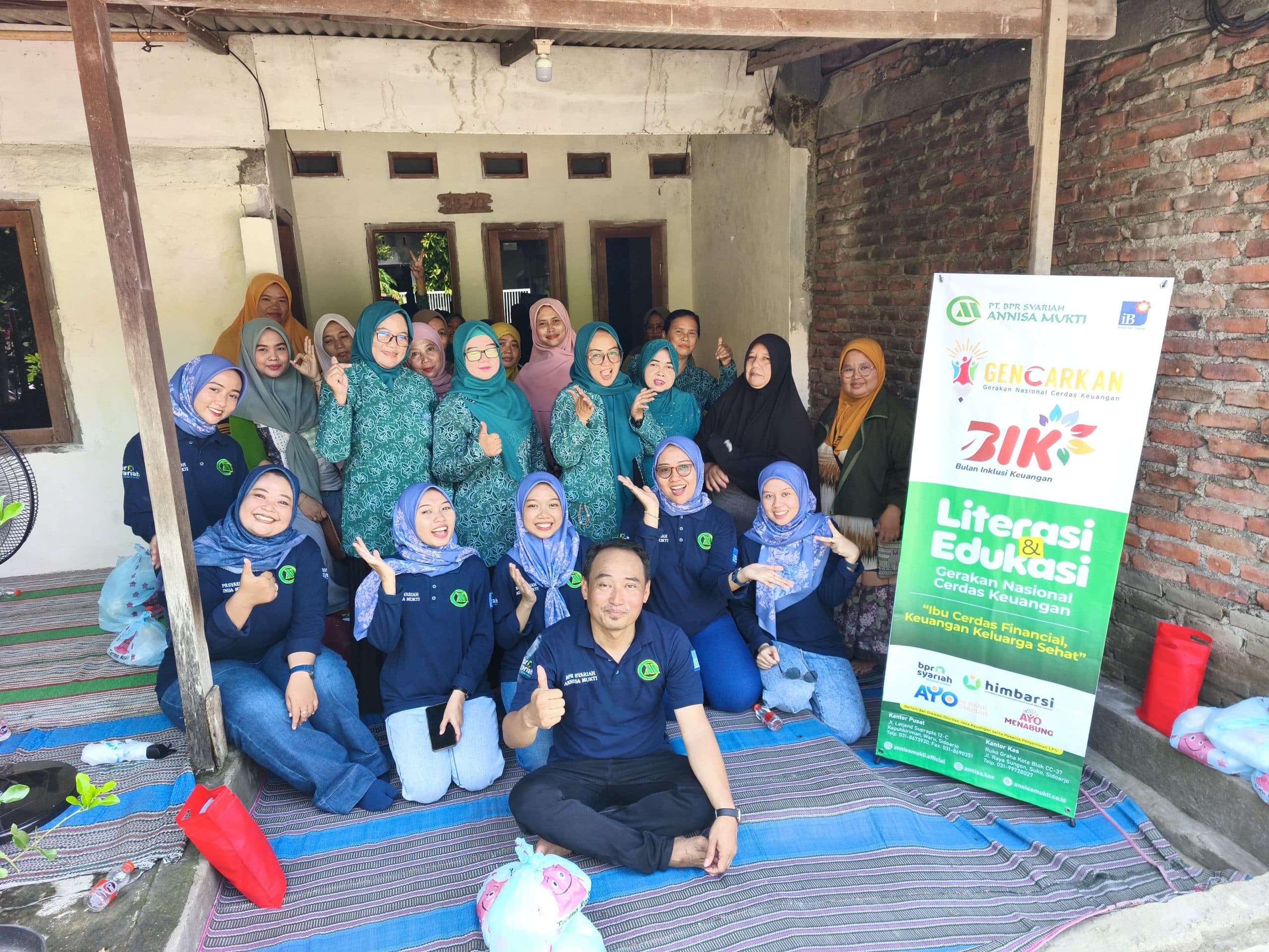 Bank Syariah Annisa Mukti Berikan Pembekalan Literasi dan Edukasi Keuangan Syariah Kepada Ibu PKK di Perumahan Jaya Regency
