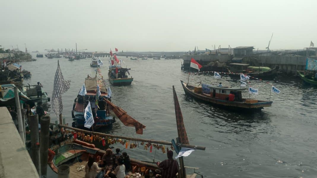 HUT KNTI Ke-17: Nelayan Jakarta Utara Tolak Pembangunan di Pinggirkan Rakyat Pesisir