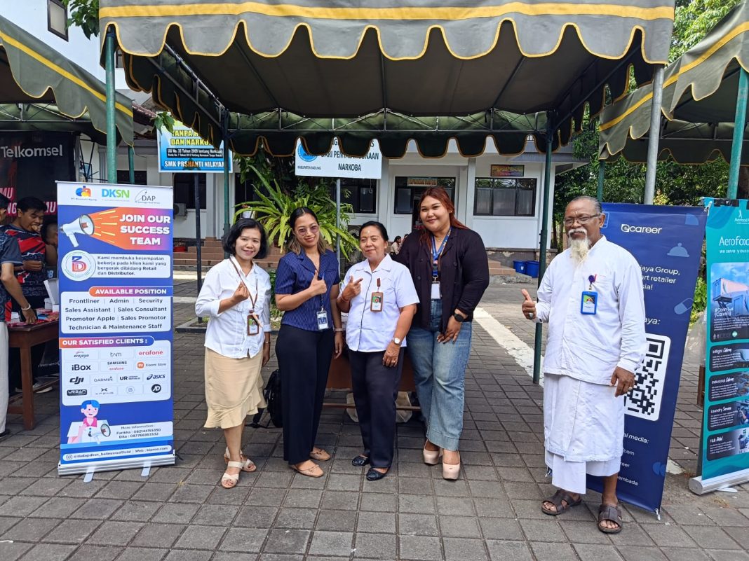 Job Fair SMK Prshanti Nilayam Kuta 2026, Puluhan Lulusan Diburu Perusahaan Ternama