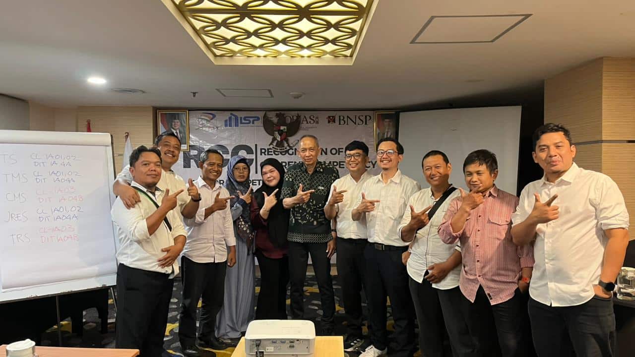 PT FORJASI LENTERA INDONESIA & LSP Tata Sertifikasi Konstruksi Mandiri Gelar RCC Asesor Kompetensi Sektor Konstruksi