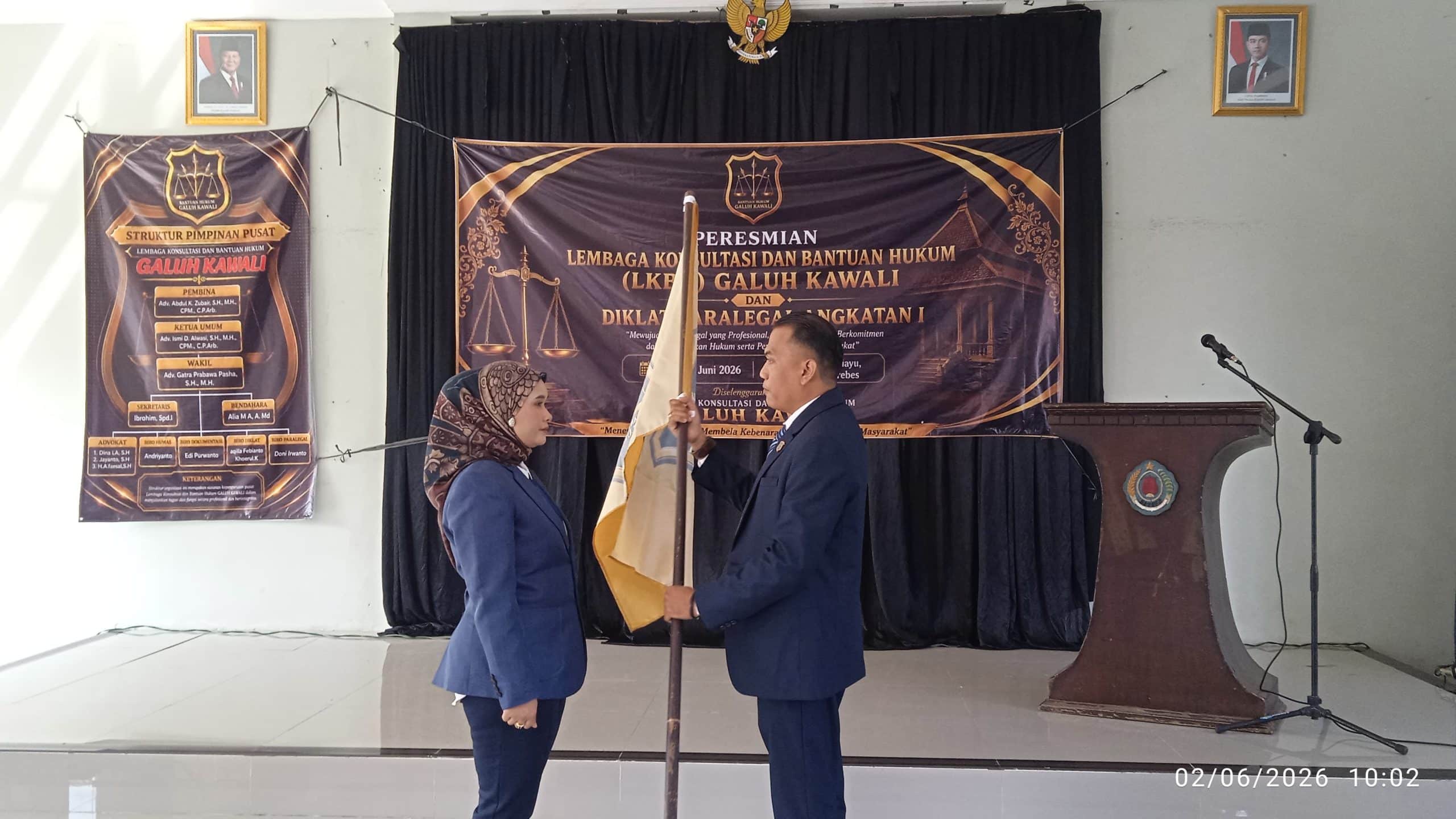 Lembaga Konsultasi dan Bantuan Hukum
LKBH Galuh Kawali Diklat Paralegal Angkatan 1
