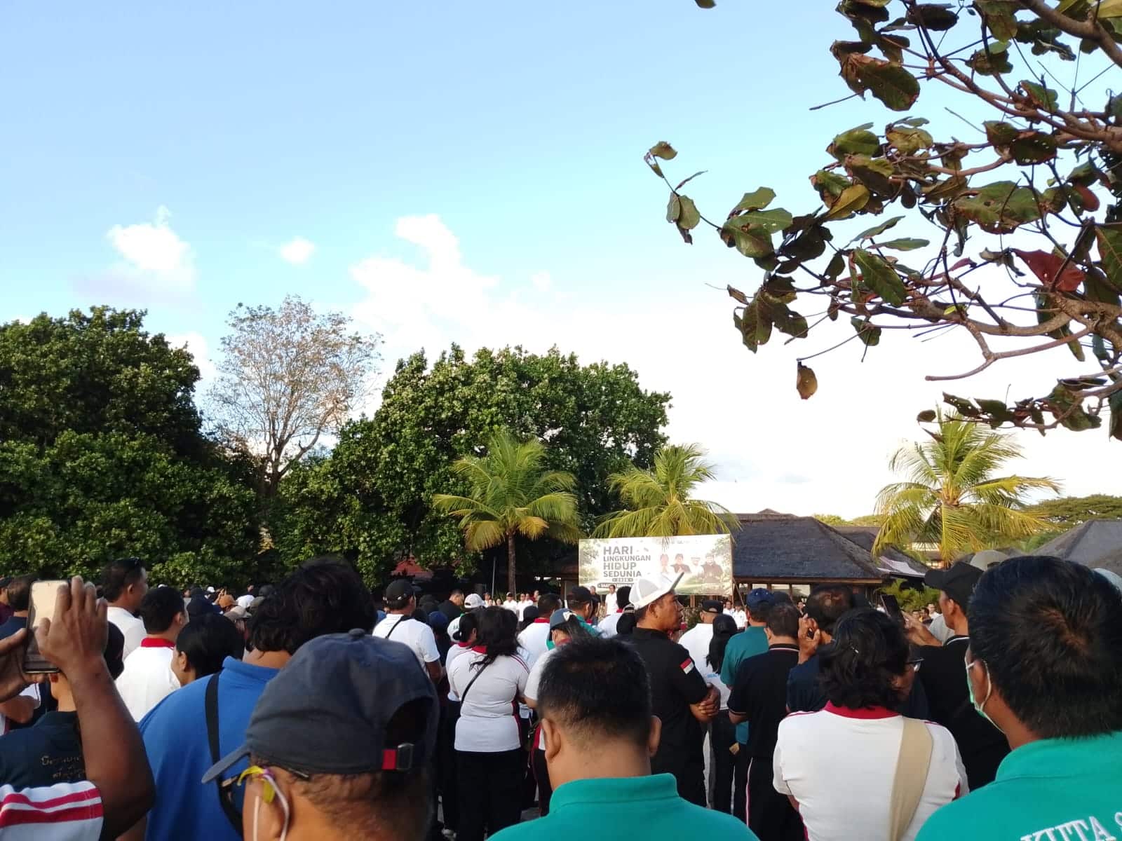 Dukung Gerakan Indonesia ASRI, SMK Prshanti Nilayam Kuta Ikut Korve Serentak di Badung