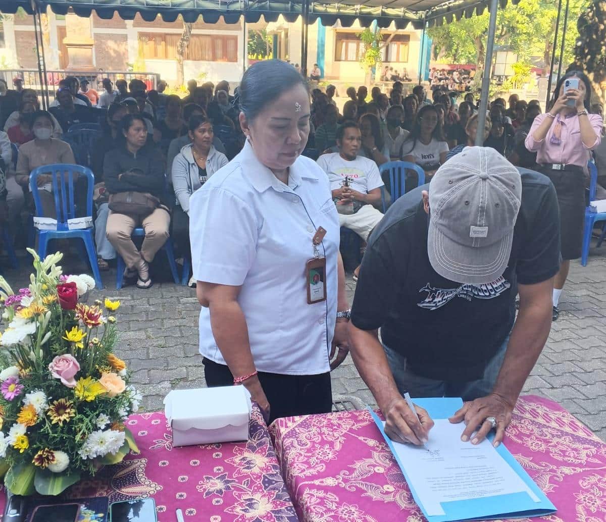 SMK Prashanti Nilayam Kuta Libatkan Orang Tua Demi Sukseskan Program PKL di Dunia Industri
