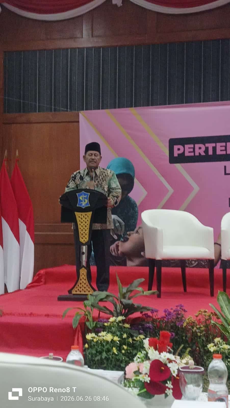 Pemkot Surabaya Gandeng MUI kota Surabaya Sukseskan Bulan Imunisasi Anak Sekolah