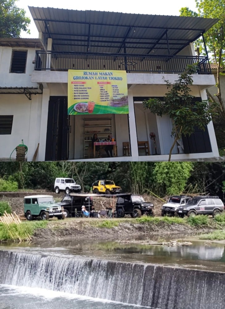 View Grojogan Cokro (dok foto @Pitut Saputra)
