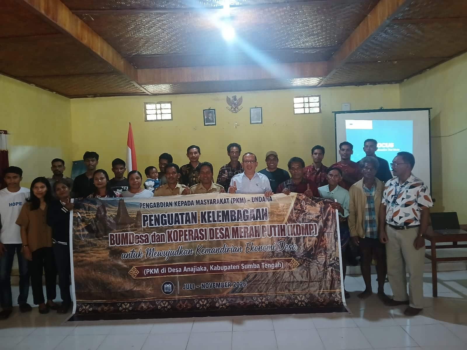 PKM Berdampak Undana Revitalisasi BUMDes, Perkuat Ekonomi Desa Anajiaka
