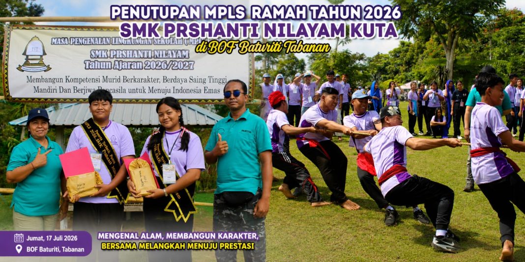 SMK Prshanti Nilayam Kuta Tutup MPLS Ramah 2026 dengan Edukasi Alam Terbuka di BOF Baturiti