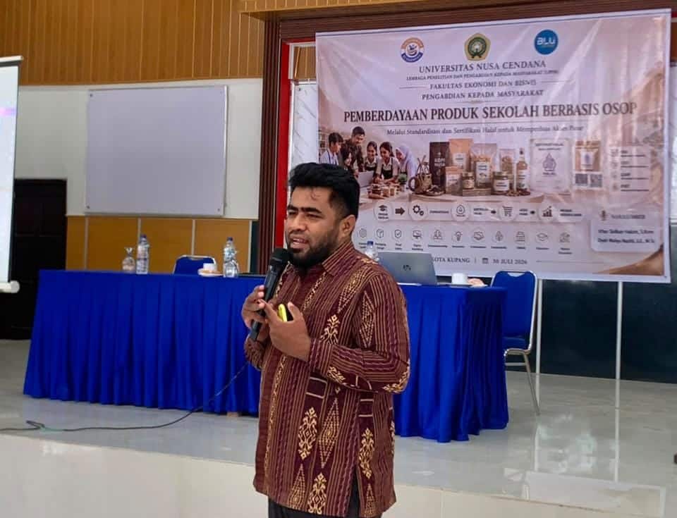 Dari Sekolah Menuju Pasar Nasional, FEB Undana Kawal Produk OSOP SMK 3 Kupang