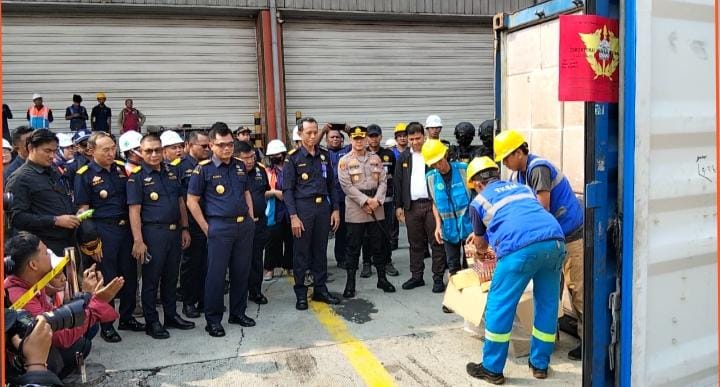 Bea Cukai Tanjung Priok Gagalkan Peredaran 8,9 Juta Batang Rokok Ilegal