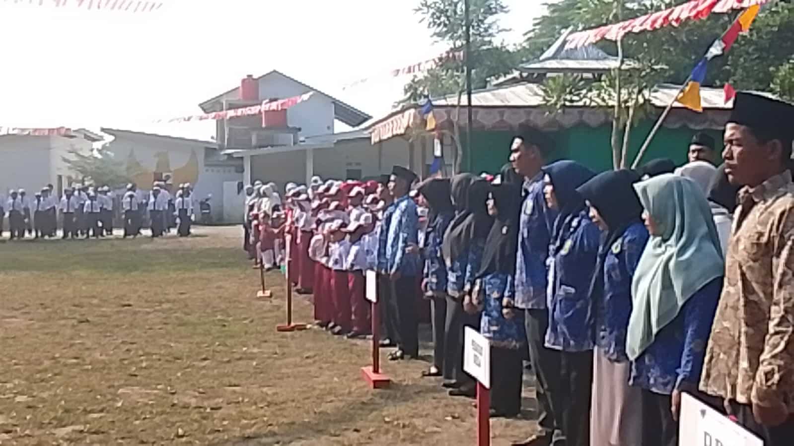 Dalam Rangka Memperingati HUT RI ke 81 Ponpes Nurul Qur'an Darunnajah, Ikut Melaksanakan Upacara Bendera Merah Putih