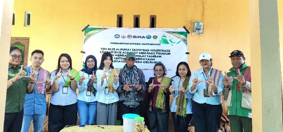 AVOTEA Hadir di Oelbubuk, Limbah Biji Alpukat Disulap Menjadi Teh Herbal Bernilai Ekonomi
