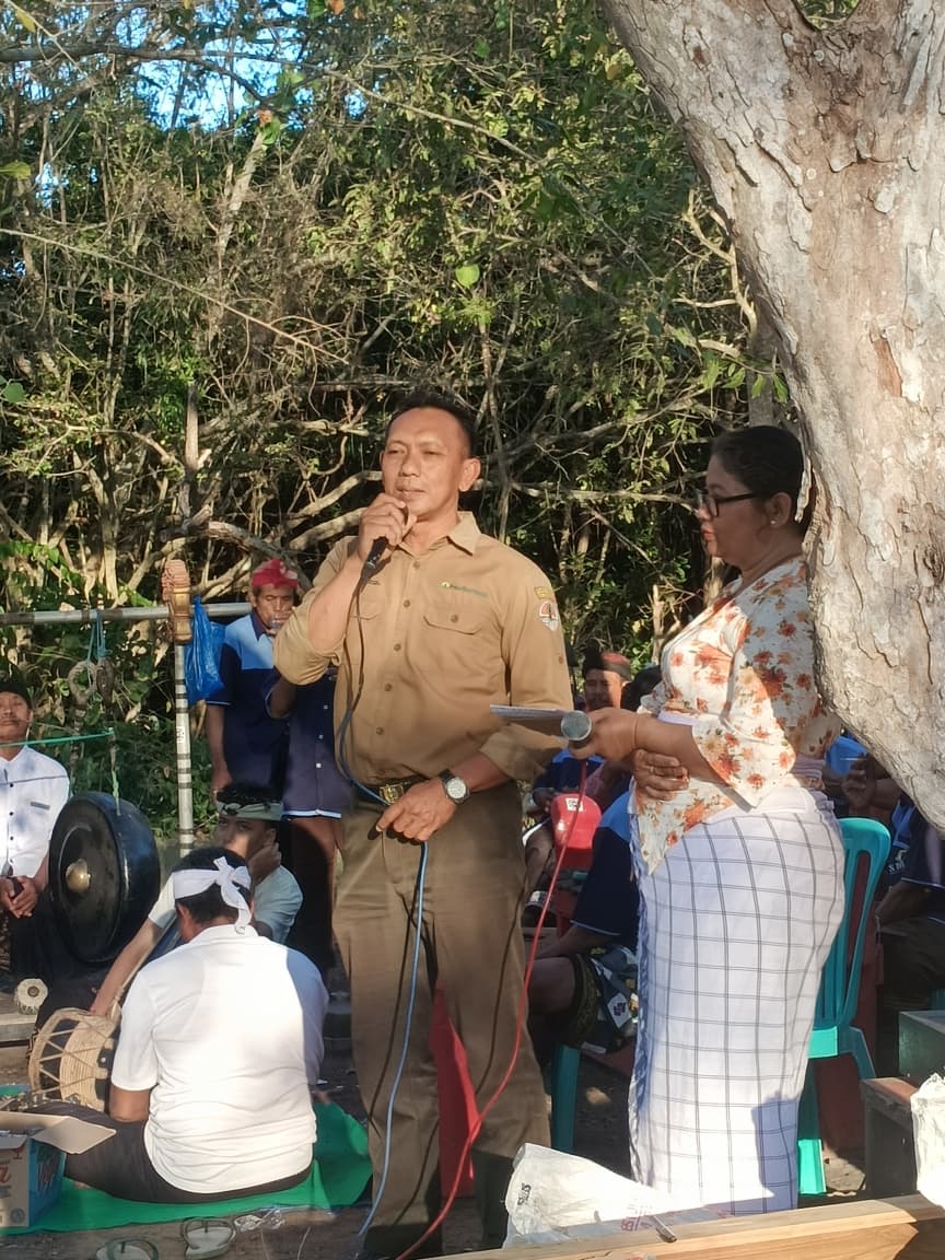 Piodalan yang Ke-25 Candi Purwo Gumuk Gadung Penuh Khidmat