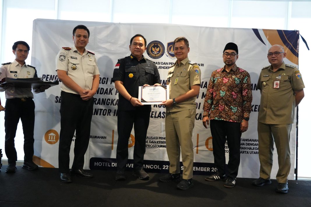 Kelurahan Binaan Imigrasi Untuk Memperkuat Pengawasan Perdagangan Orang dan Pencegahan Penyelundupan Manusia di Jakarta Utara