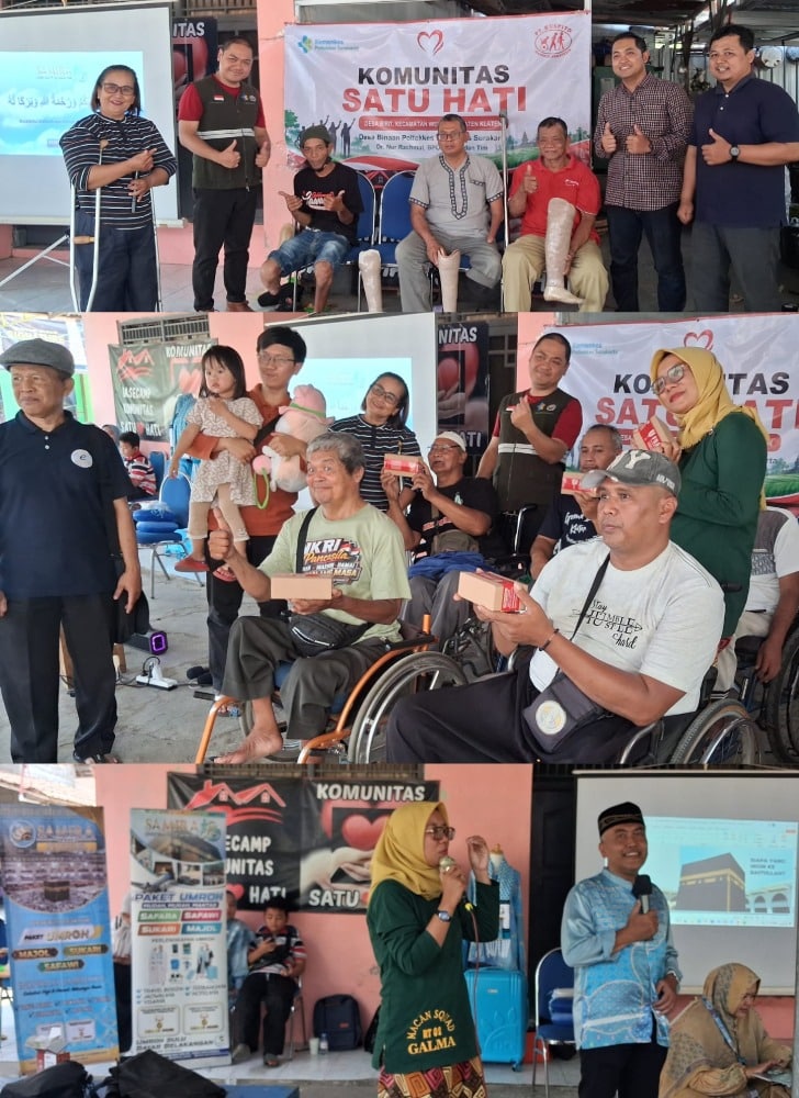 Kolase Kegiatan Komunitas Satu Hati (dok foto @Pitut Saputra)