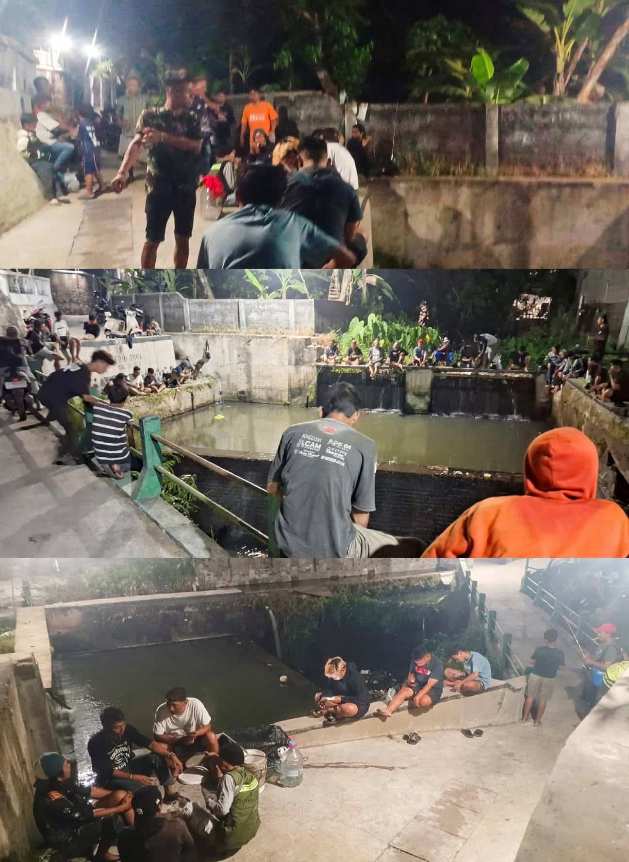 Silaturahmi mancing bareng DFR dan Relawan Bersih Sungai (dok foto @Pitut Saputra)