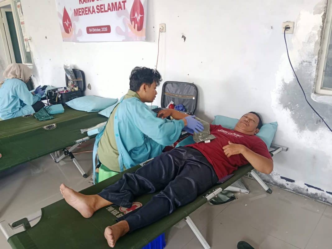 Setetes Darah, Sejuta Harapan: Karang Taruna RW 16 Jaya Regency Gelar Donor Darah Bersama PMI Sidoarjo