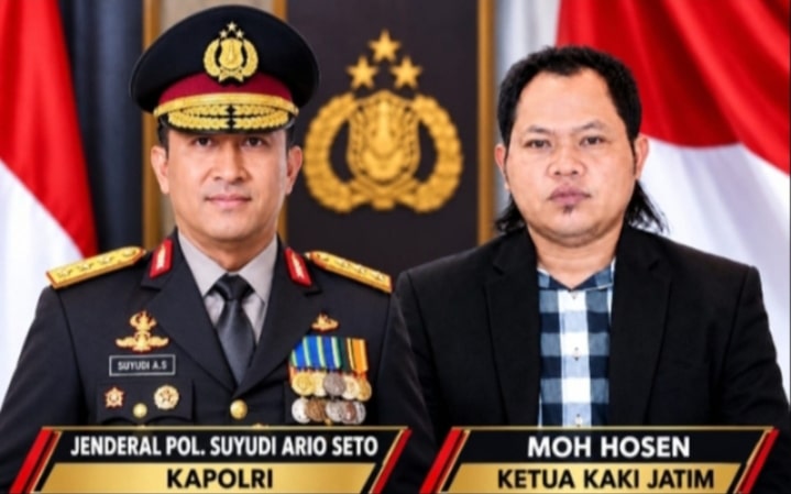 KAKI Jatim: Presiden Prabowo Percayakan Jenderal Suyudi Ario Seto Pimpin 2 Institusi, Kepala Kepolisian dan Kepala Badan Narkotika Nasional