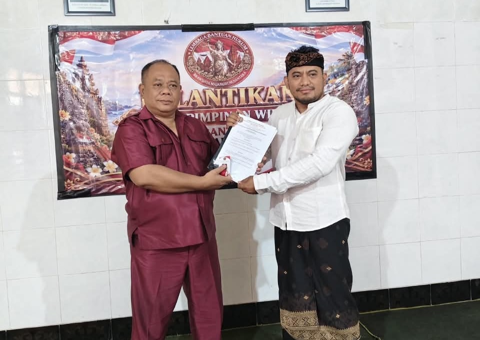 Kembangkan Jaringan Nasional, LBH BMN Resmi Bentuk DPW Bali dan Serahkan SK Kepengurusan